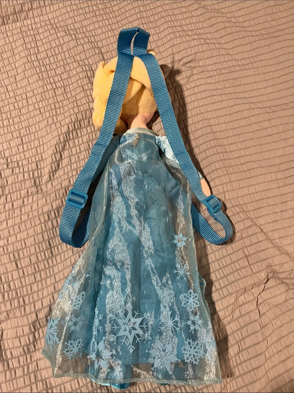 Disney Frozen Elsa Plush Doll Backpack 2019 Blue Girls Backpack 21”